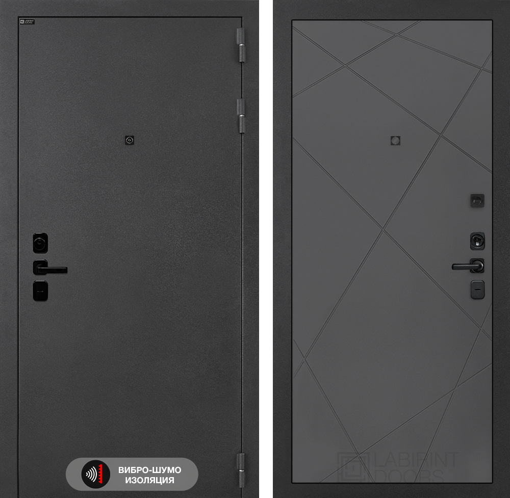 labirint-sonalab-24-graphite Магазин входных и межкомнатных дверей.